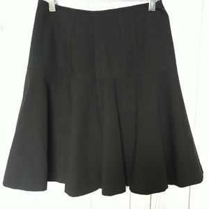 INC flare skirt-Black-0P